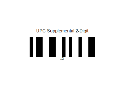 UP C supplemental 2 digit